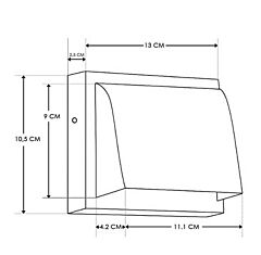 Pretori led wall lamp 