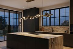 Apriro 8 lichts hanglamp 