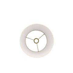 Abat-jour cylindrique en lin naturel Ø25 cm