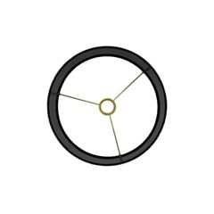 Abat-jour cylindre noir Urban 35Ø