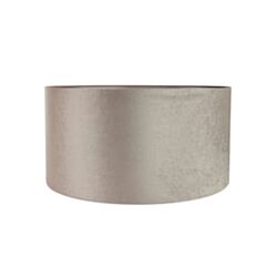 Abat-jour cylindre taupe 60Ø