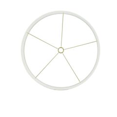 Lampenkap Naturel Linnen Drum 70cm