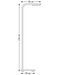 Piana vloerlamp + touch dimmer