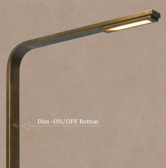Piana vloerlamp + touch dimmer