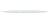 plafondplaat ovaal 160x55x3,5cm wit zonder gaten