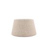 Abat-jour tambour en lin naturel 25 cm