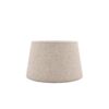 Lampshade Natural Linen Drum Hanging 25cm