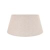 Abat-jour tambour en lin naturel 60 cm
