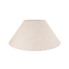 Abat-jour empire en lin naturel 65cm