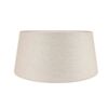 Abat-jour tambour en lin naturel 70 cm